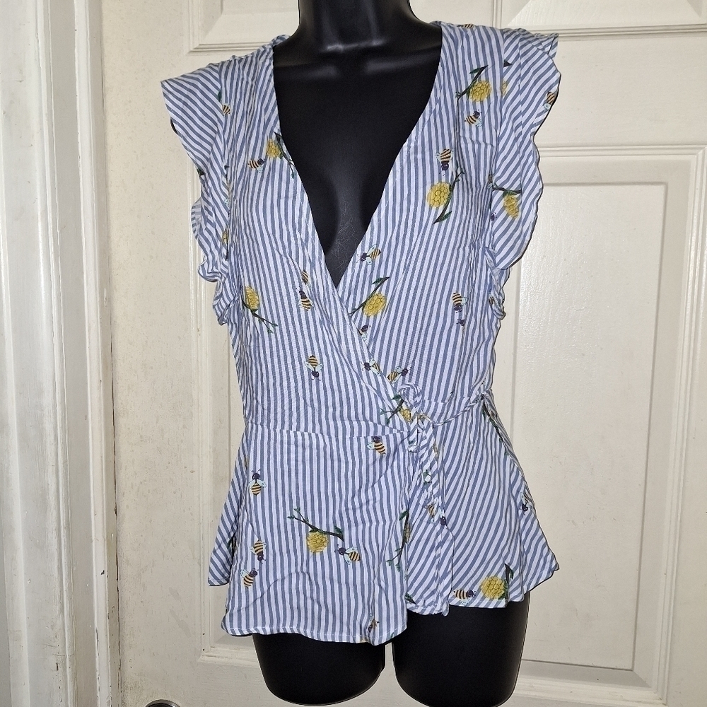 One clothing XS wrap blouse